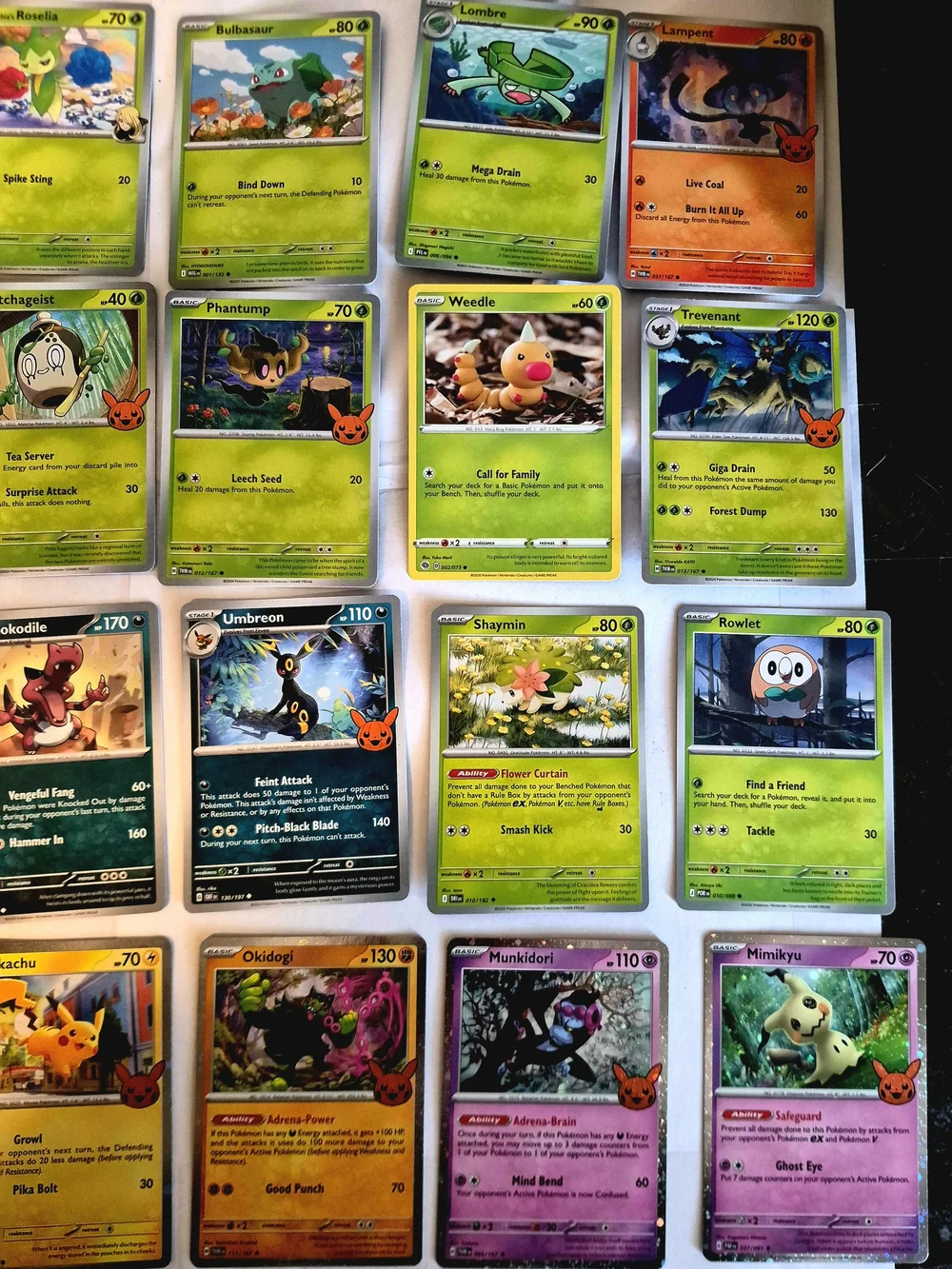 Nintendo Pokemon TCG Trick or Trade 2023 Halloween Card Lot Multi